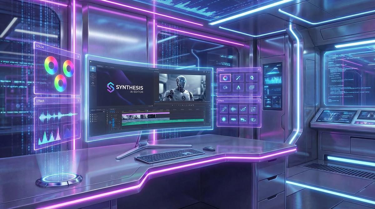 同人动漫 AI视频剪辑工作台