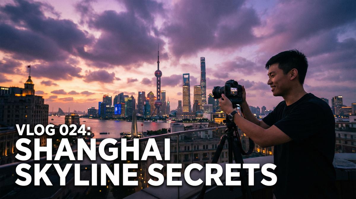 同人动漫城市视频-上海天际线