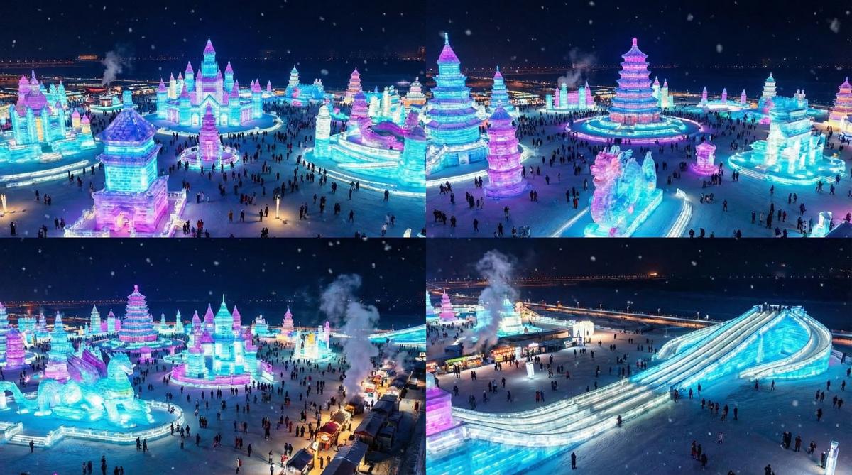 同人动漫旅游视频-哈尔滨冰雪大世界